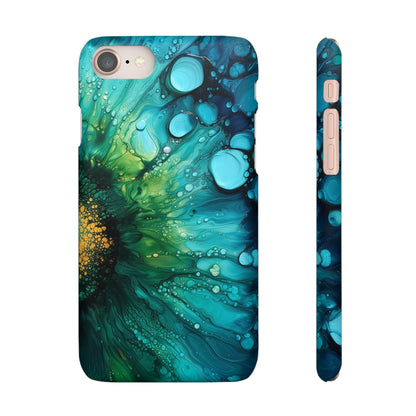 Seagreen Swirl | Snap Case