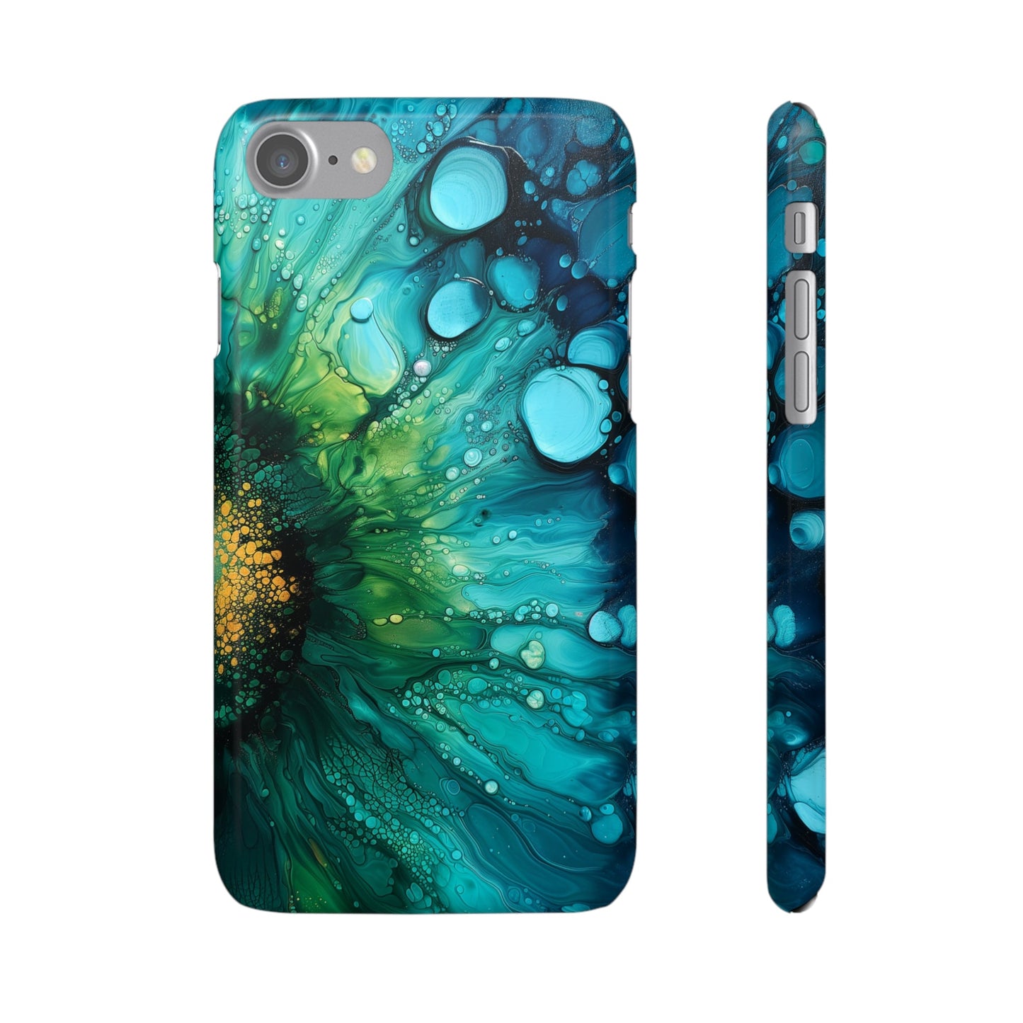 Seagreen Swirl | Snap Case