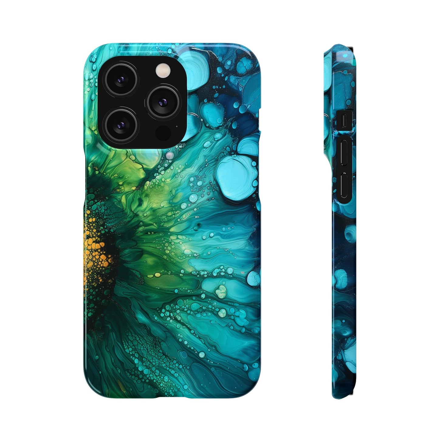 Seagreen Swirl | Snap Case