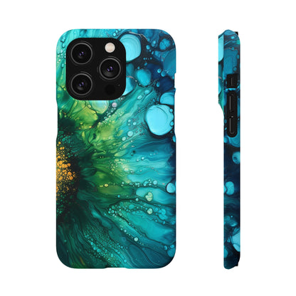 Seagreen Swirl | Snap Case