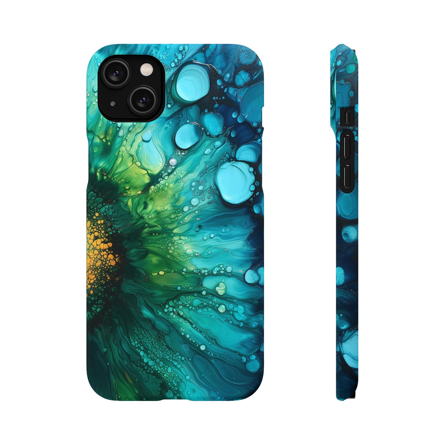 Seagreen Swirl | Snap Case