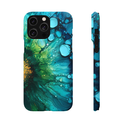 Seagreen Swirl | Snap Case