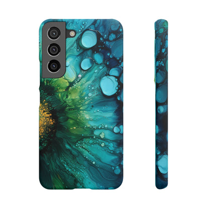 Seagreen Swirl | Snap Case