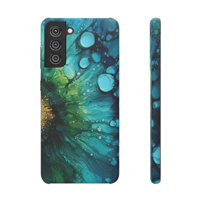 Seagreen Swirl | Snap Case