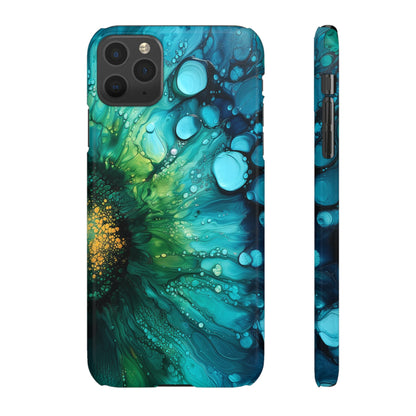 Seagreen Swirl | Snap Case