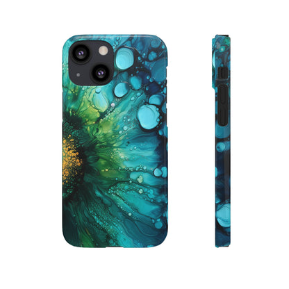 Seagreen Swirl | Snap Case