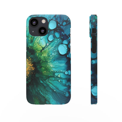 Seagreen Swirl | Snap Case