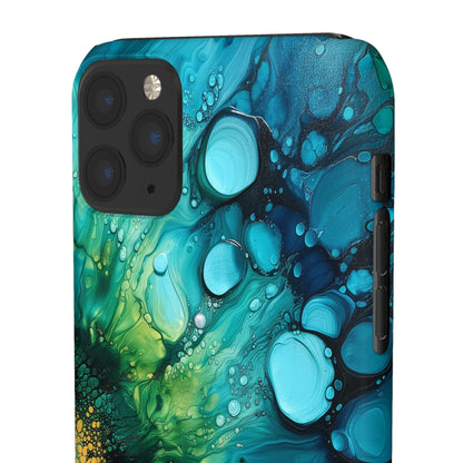 Seagreen Swirl | Snap Case