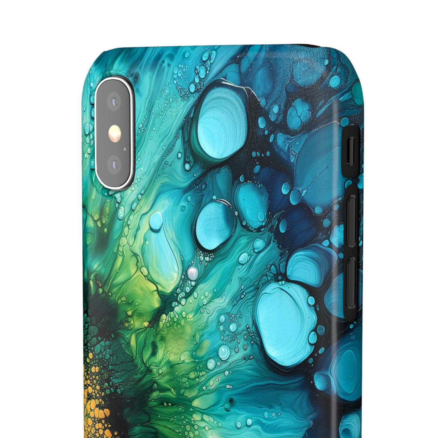 Seagreen Swirl | Snap Case