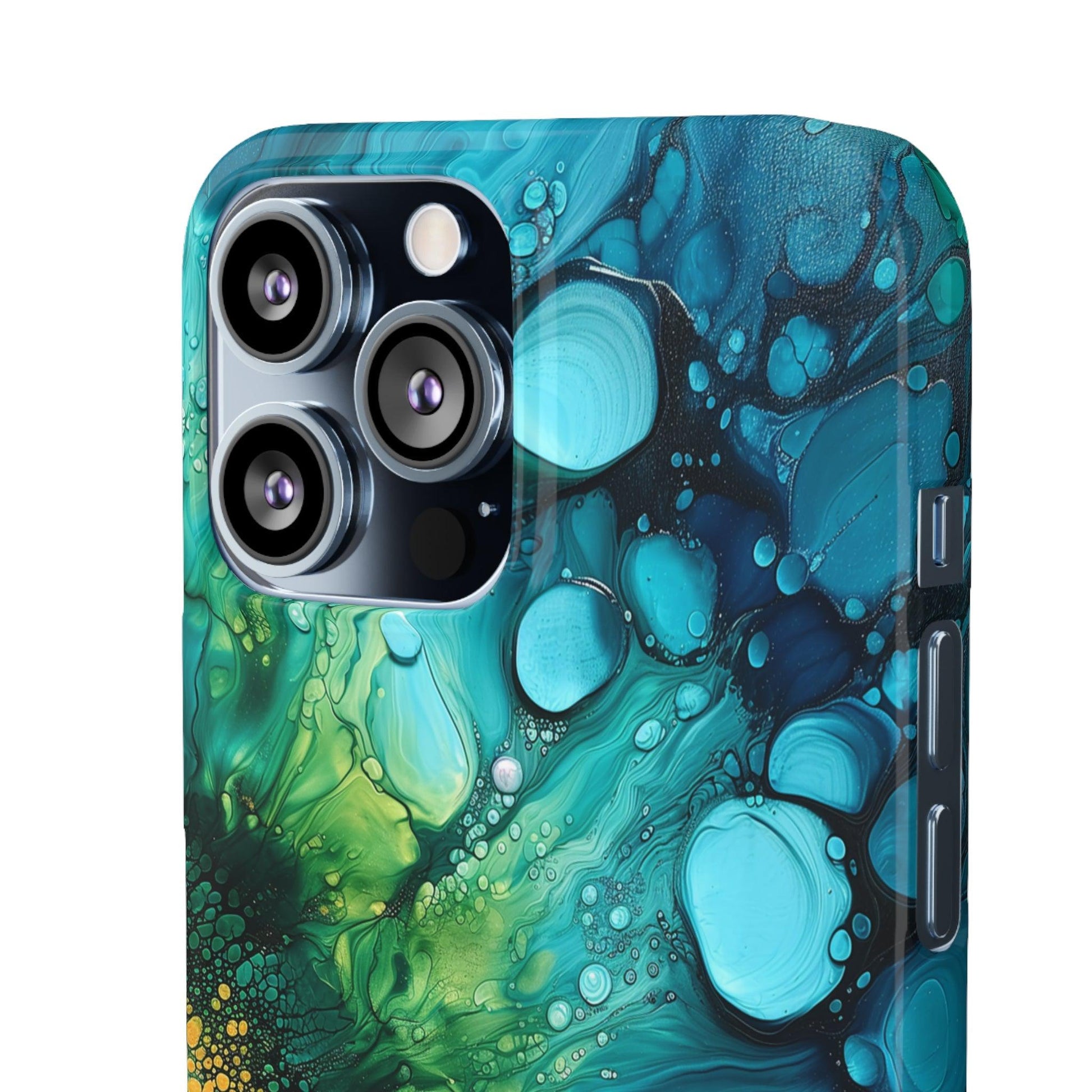 Seagreen Swirl | Snap Case