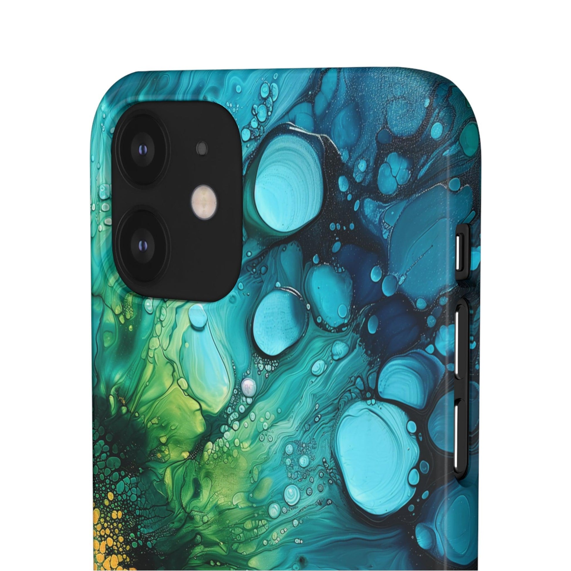 Seagreen Swirl | Snap Case