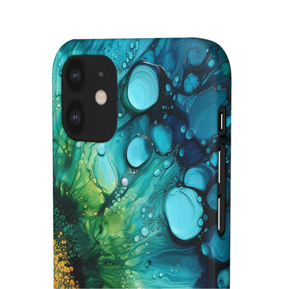 Seagreen Swirl | Snap Case