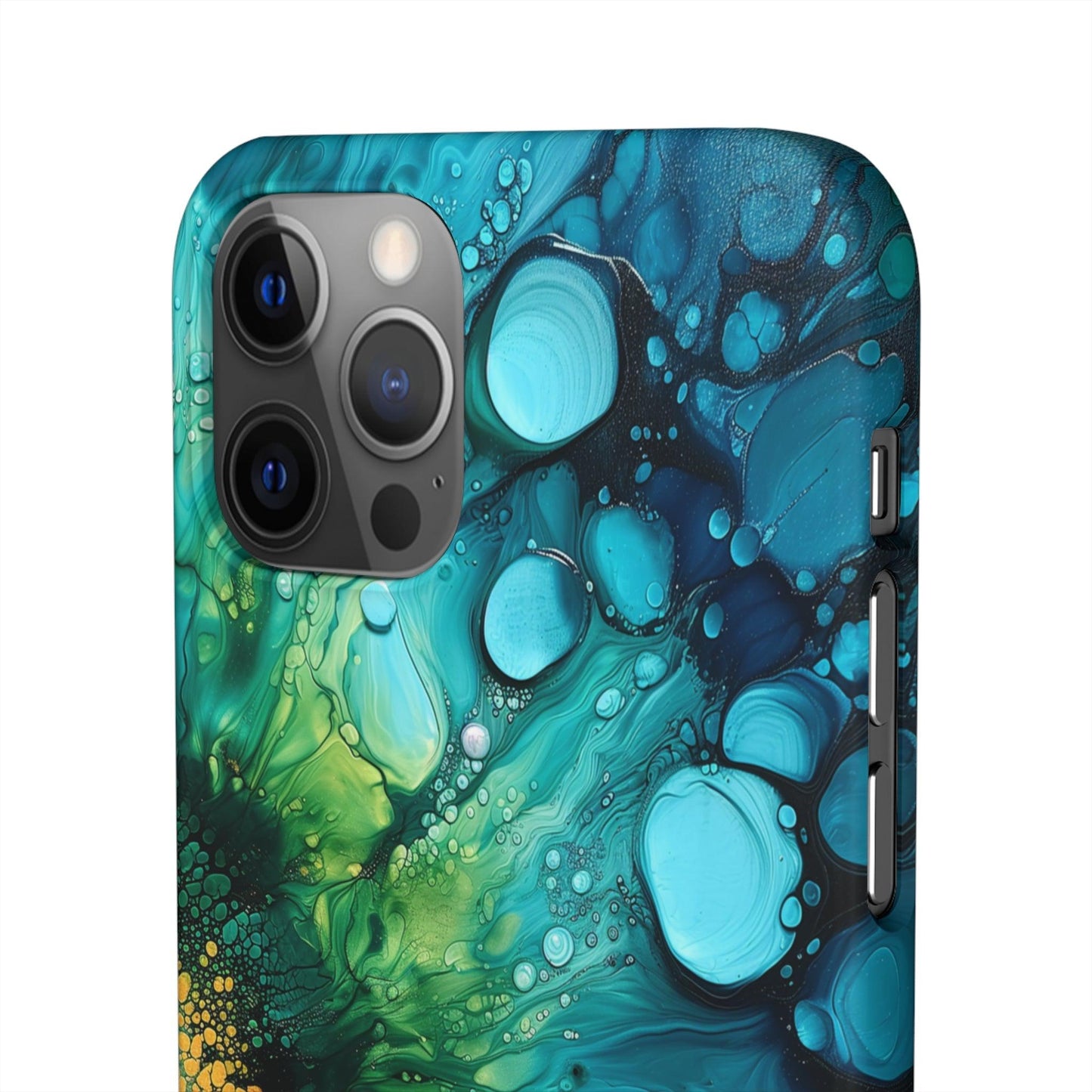 Seagreen Swirl | Snap Case