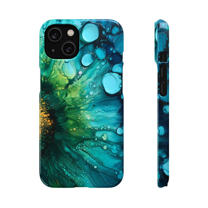 Seagreen Swirl | Snap Case