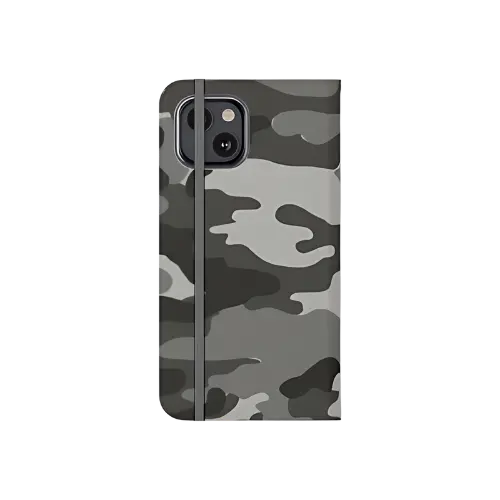 Smoke Camouflage Wallet Phone Case