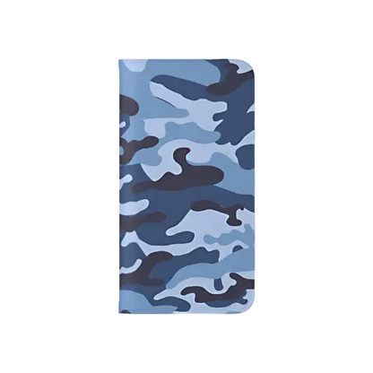 Wave Camouflage Wallet Phone Case - front