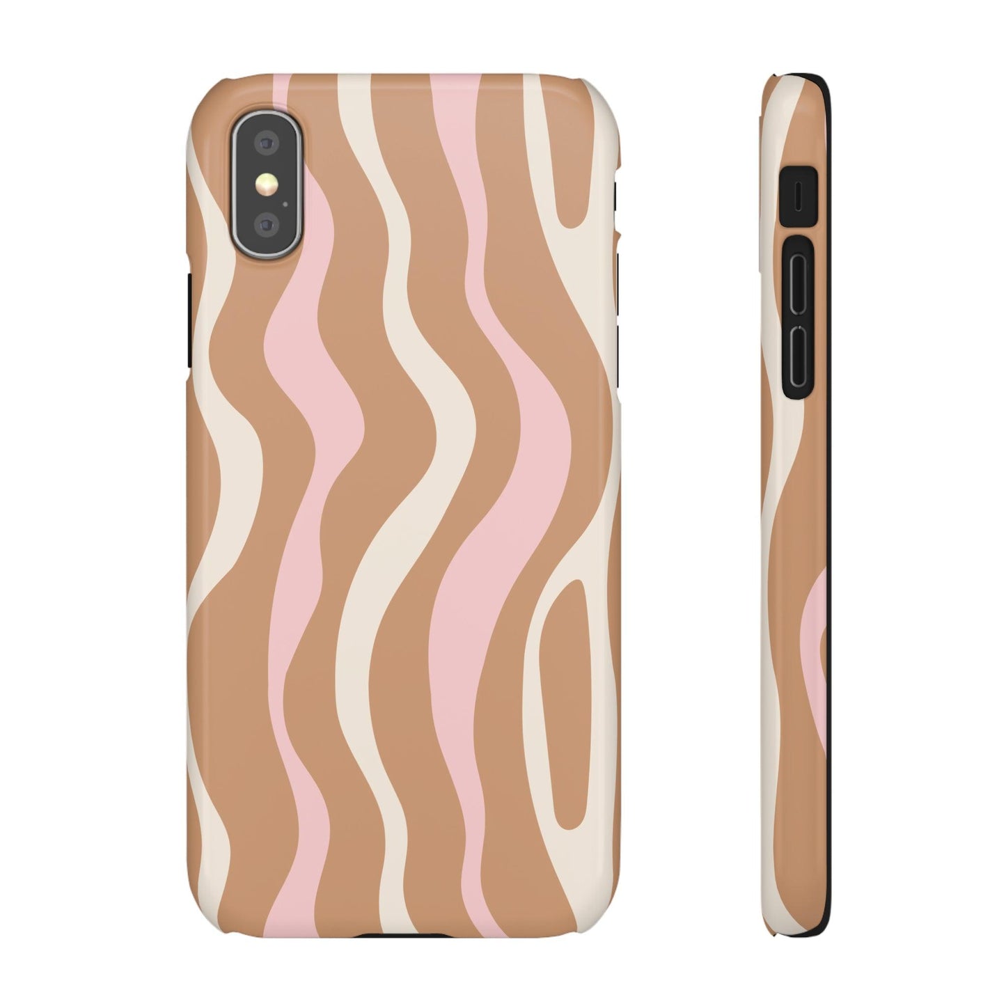 Wavy Latte | Snap Case