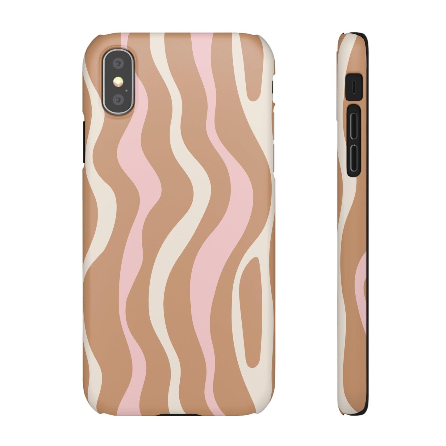 Wavy Latte | Snap Case