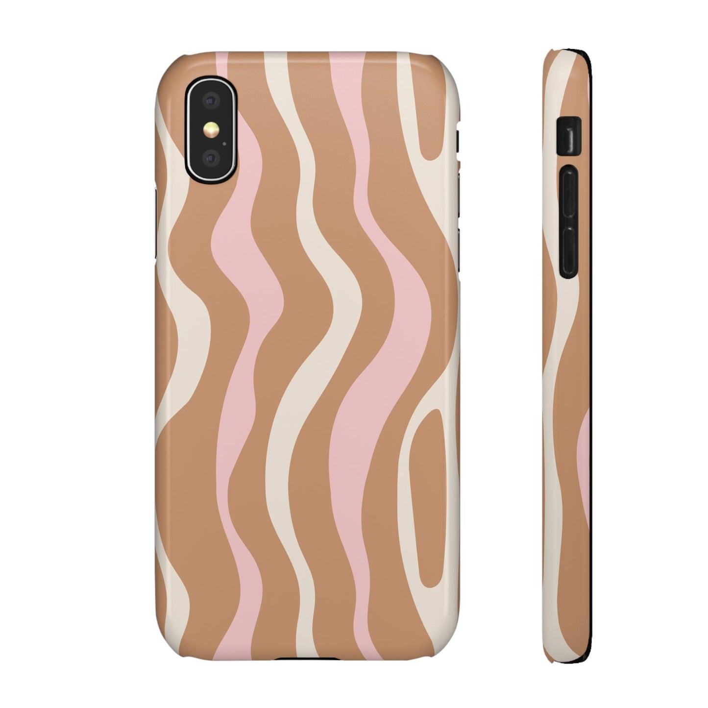 Wavy Latte | Snap Case