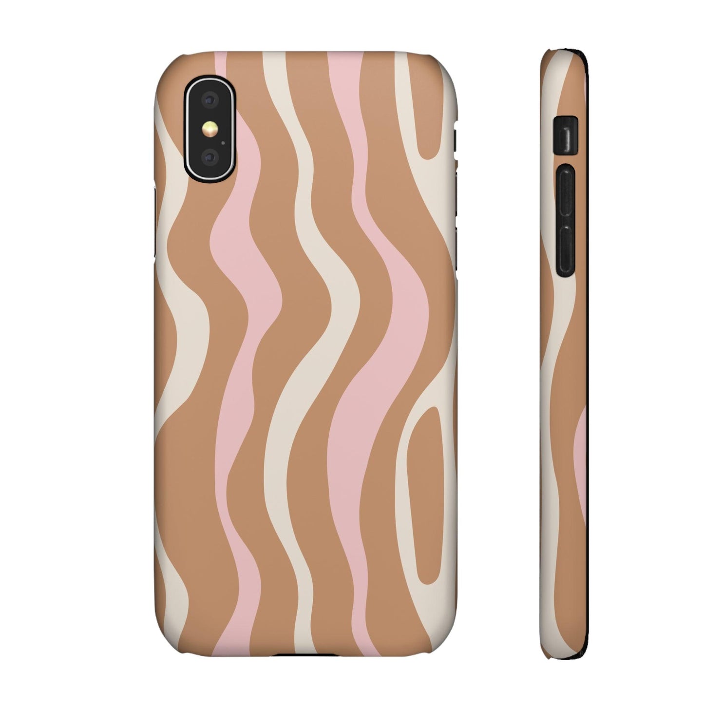 Wavy Latte | Snap Case