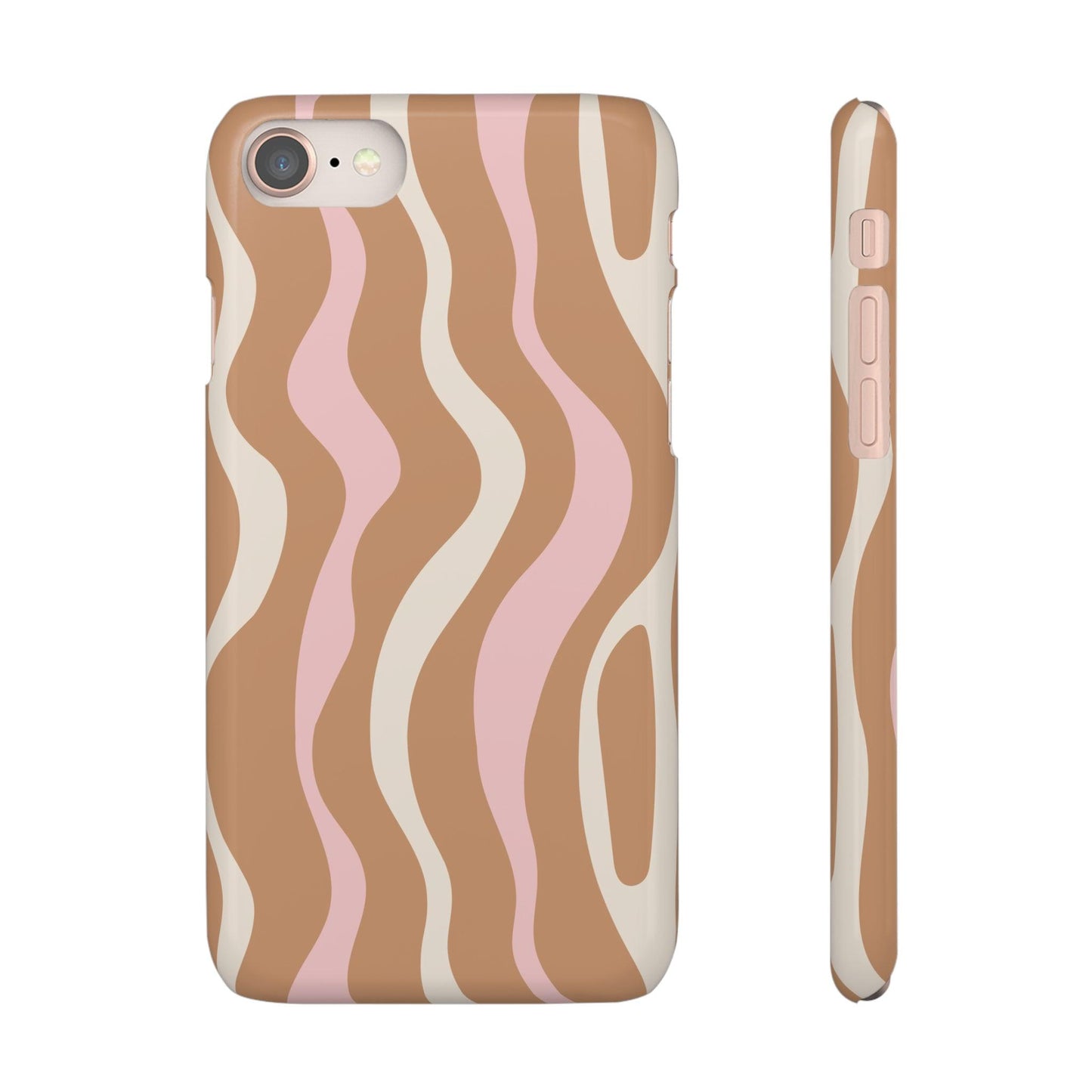 Wavy Latte | Snap Case