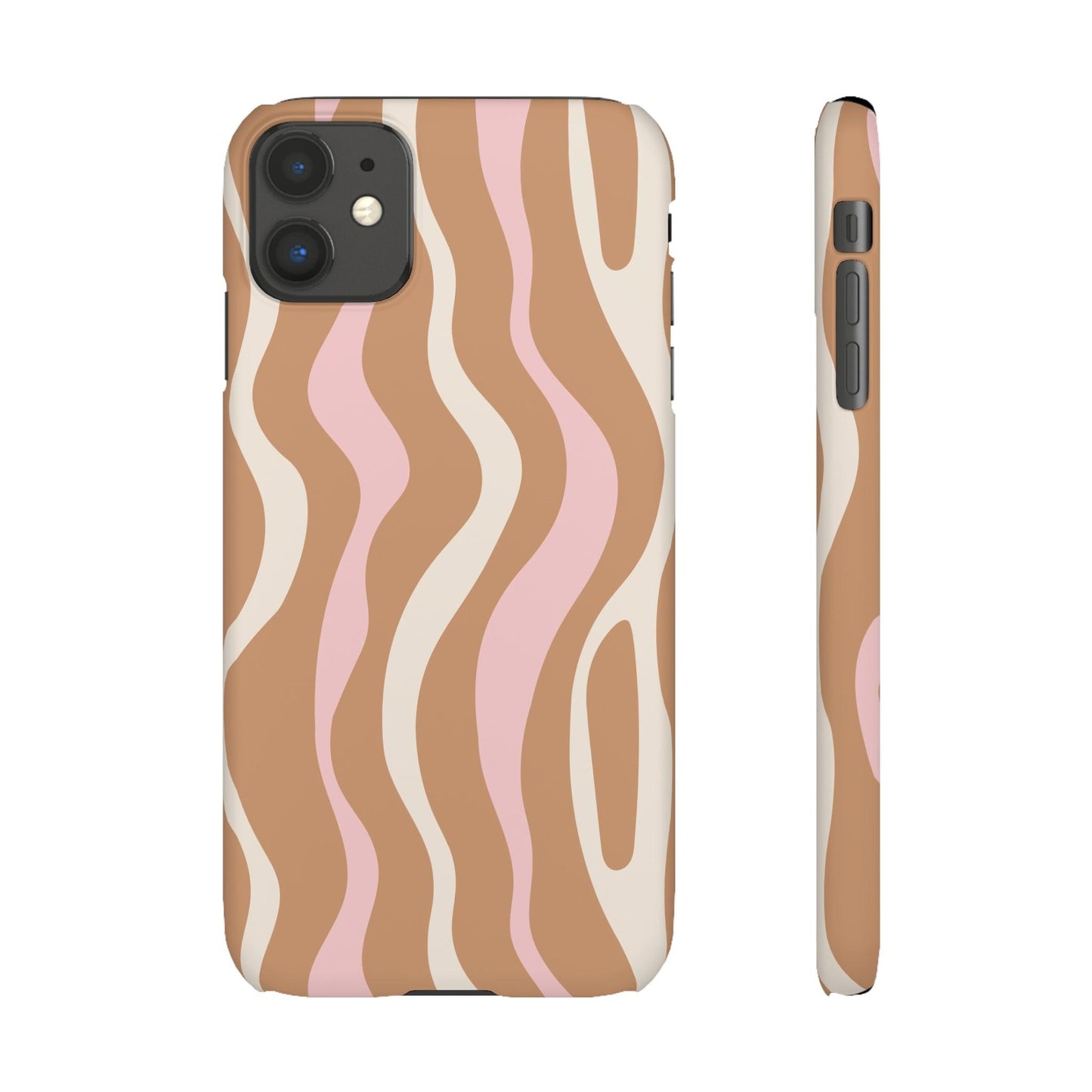 Wavy Latte | Snap Case