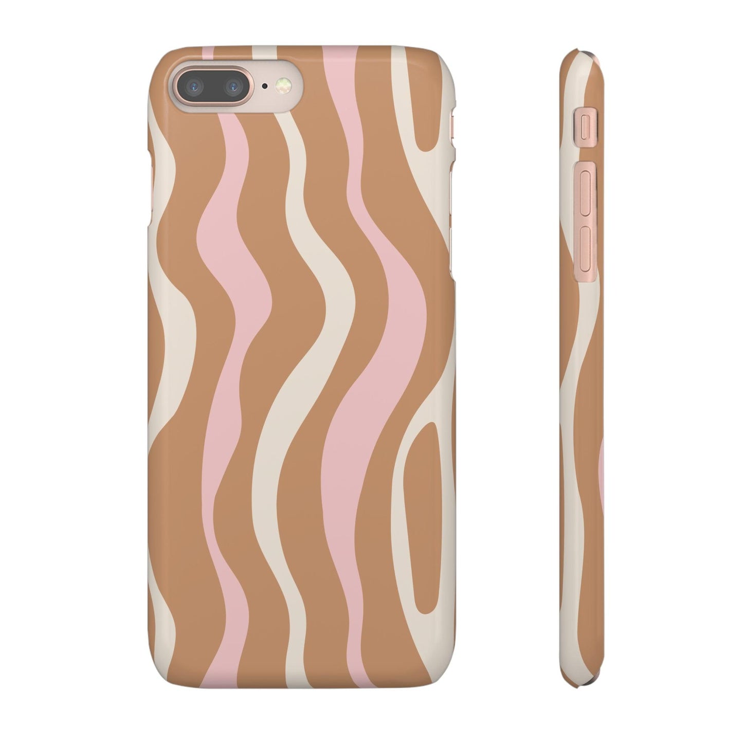 Wavy Latte | Snap Case