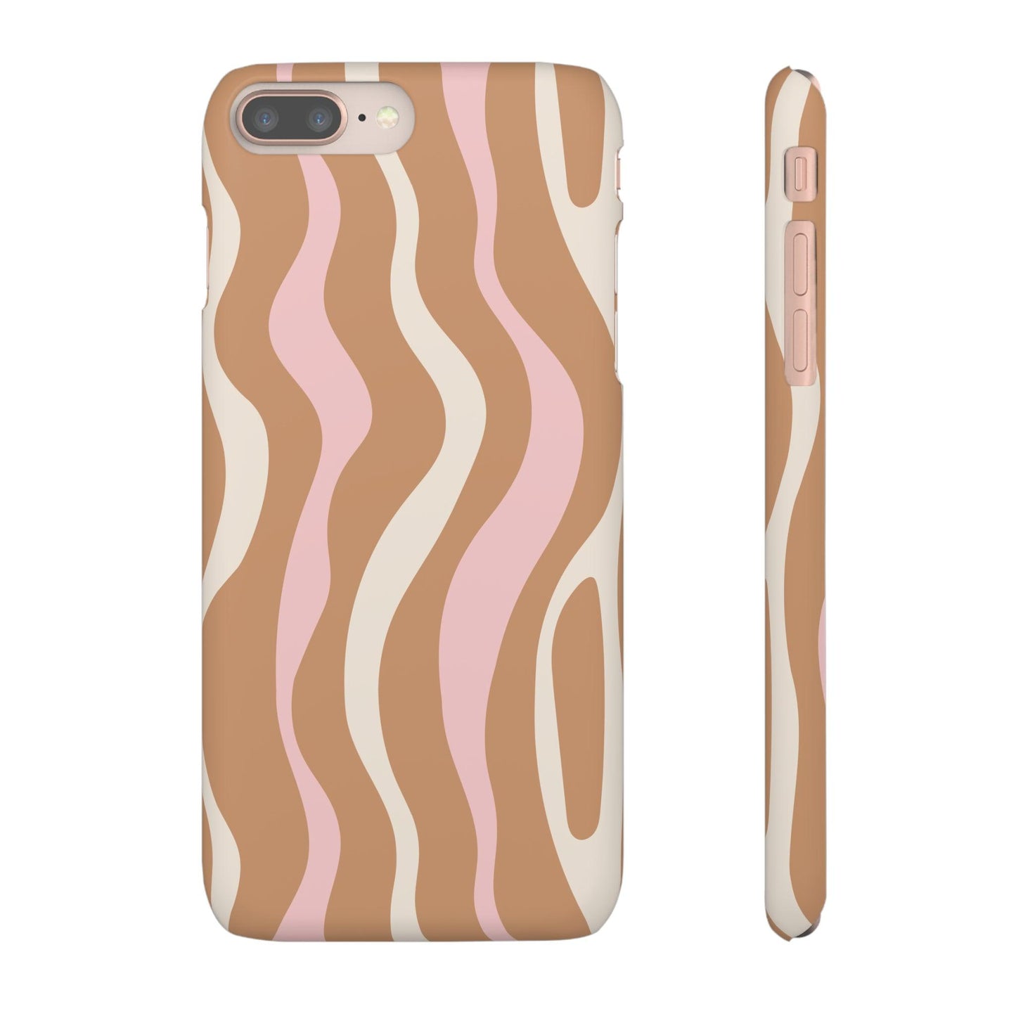 Wavy Latte | Snap Case