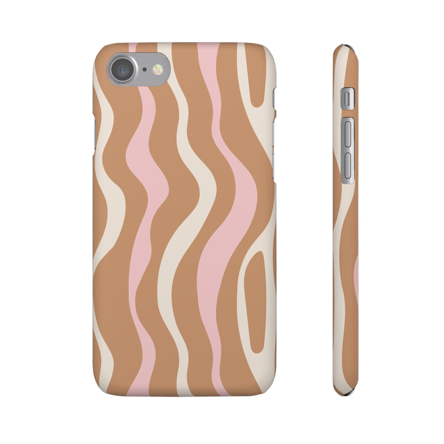 Wavy Latte | Snap Case