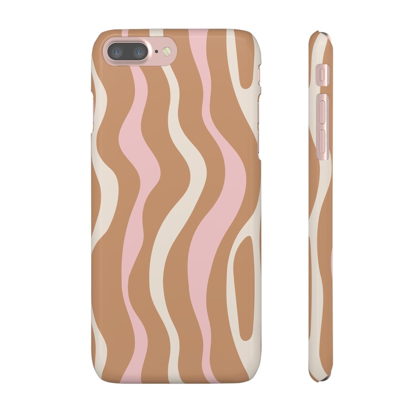 Wavy Latte | Snap Case