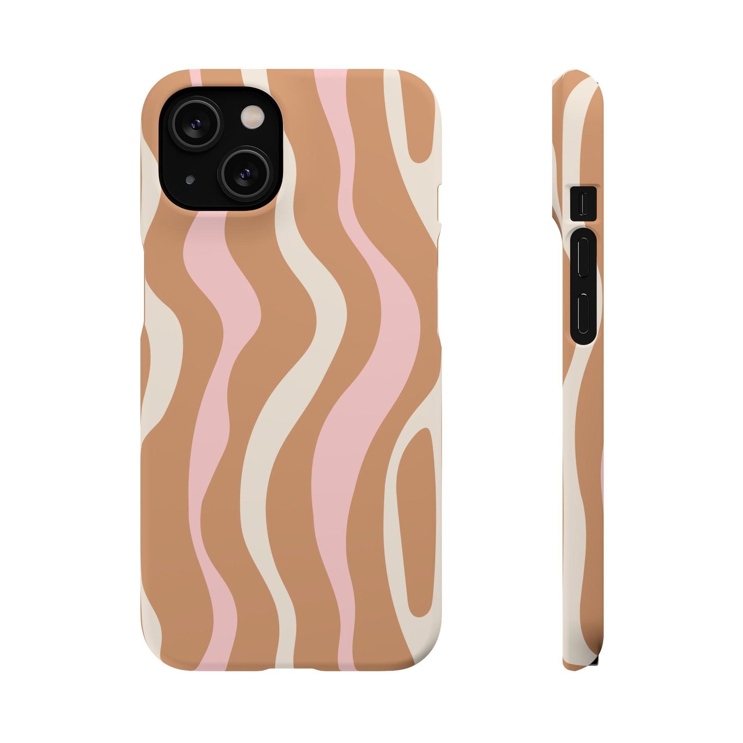 Wavy Latte | Snap Case