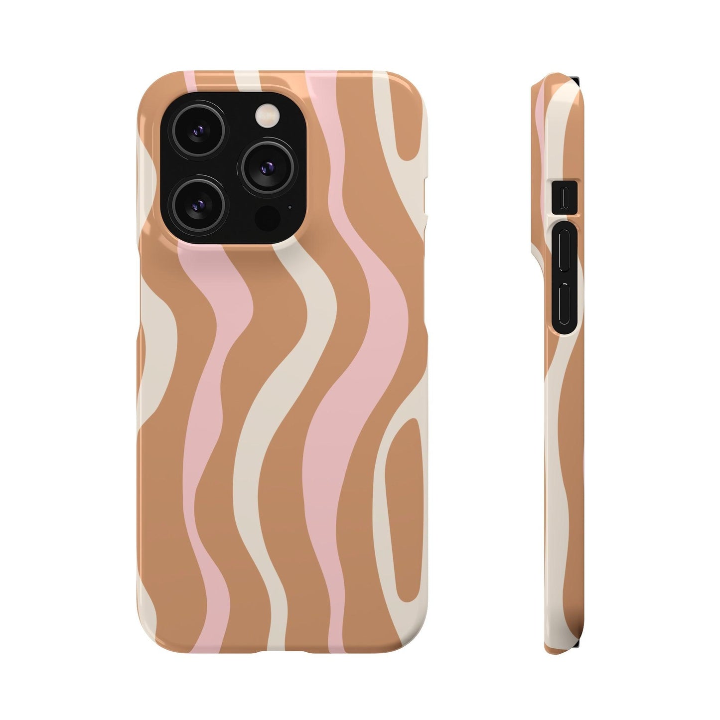 Wavy Latte | Snap Case