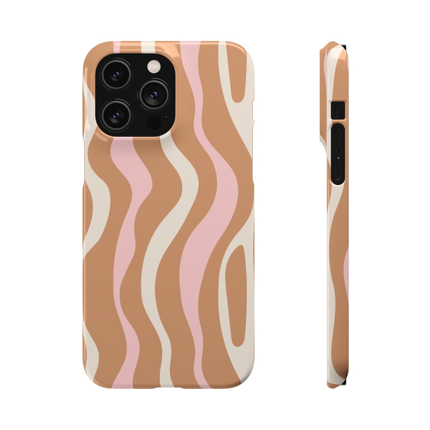 Wavy Latte | Snap Case