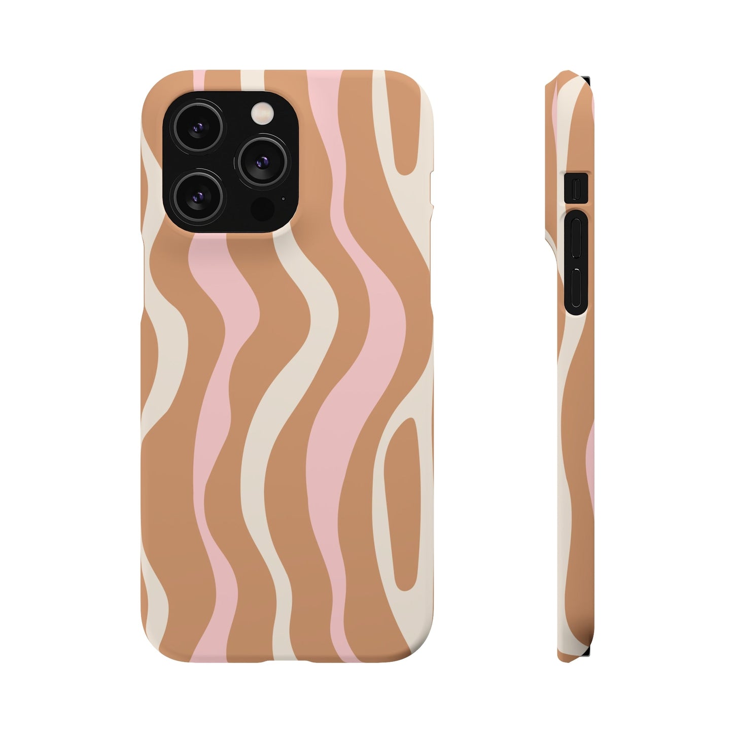 Wavy Latte | Snap Case