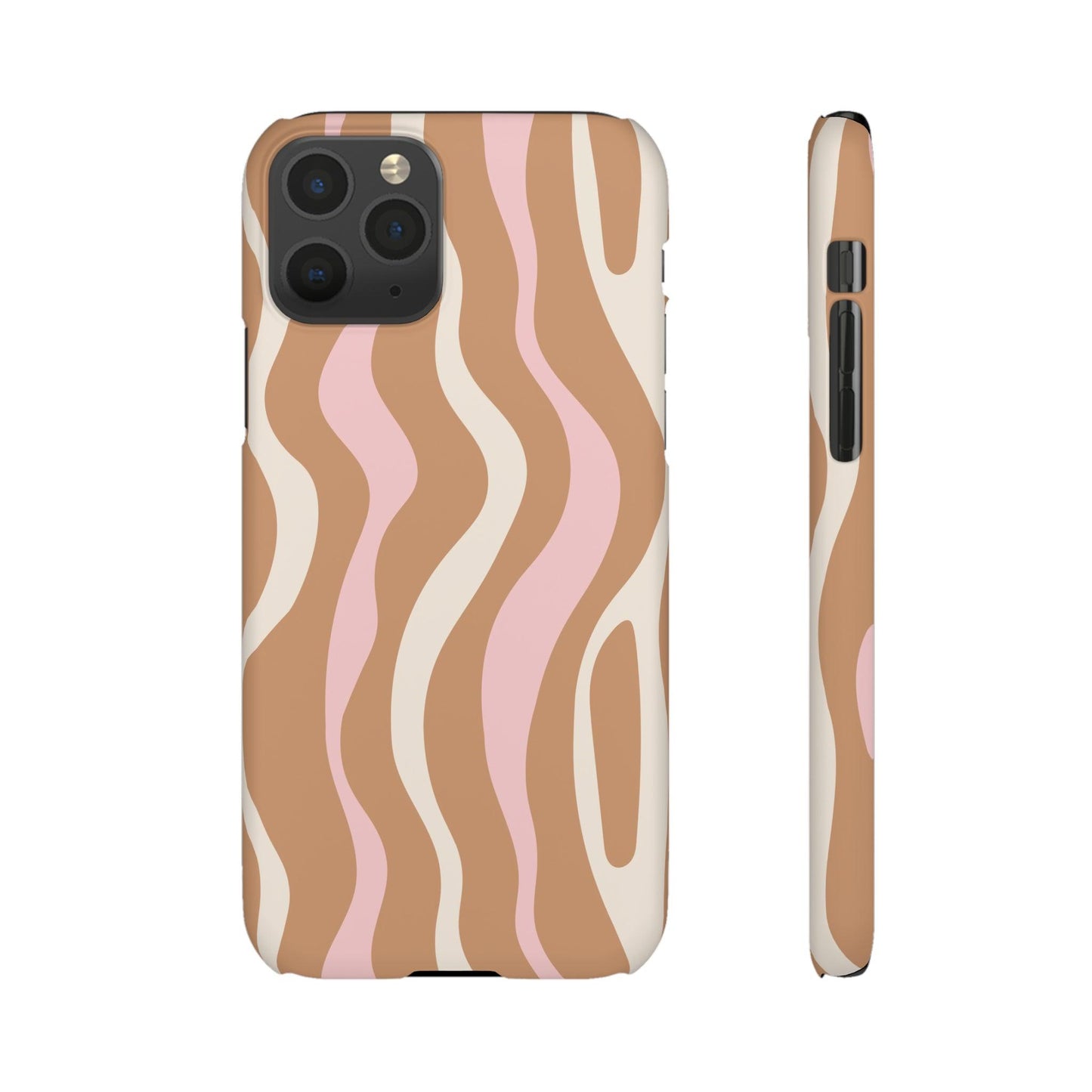 Wavy Latte | Snap Case