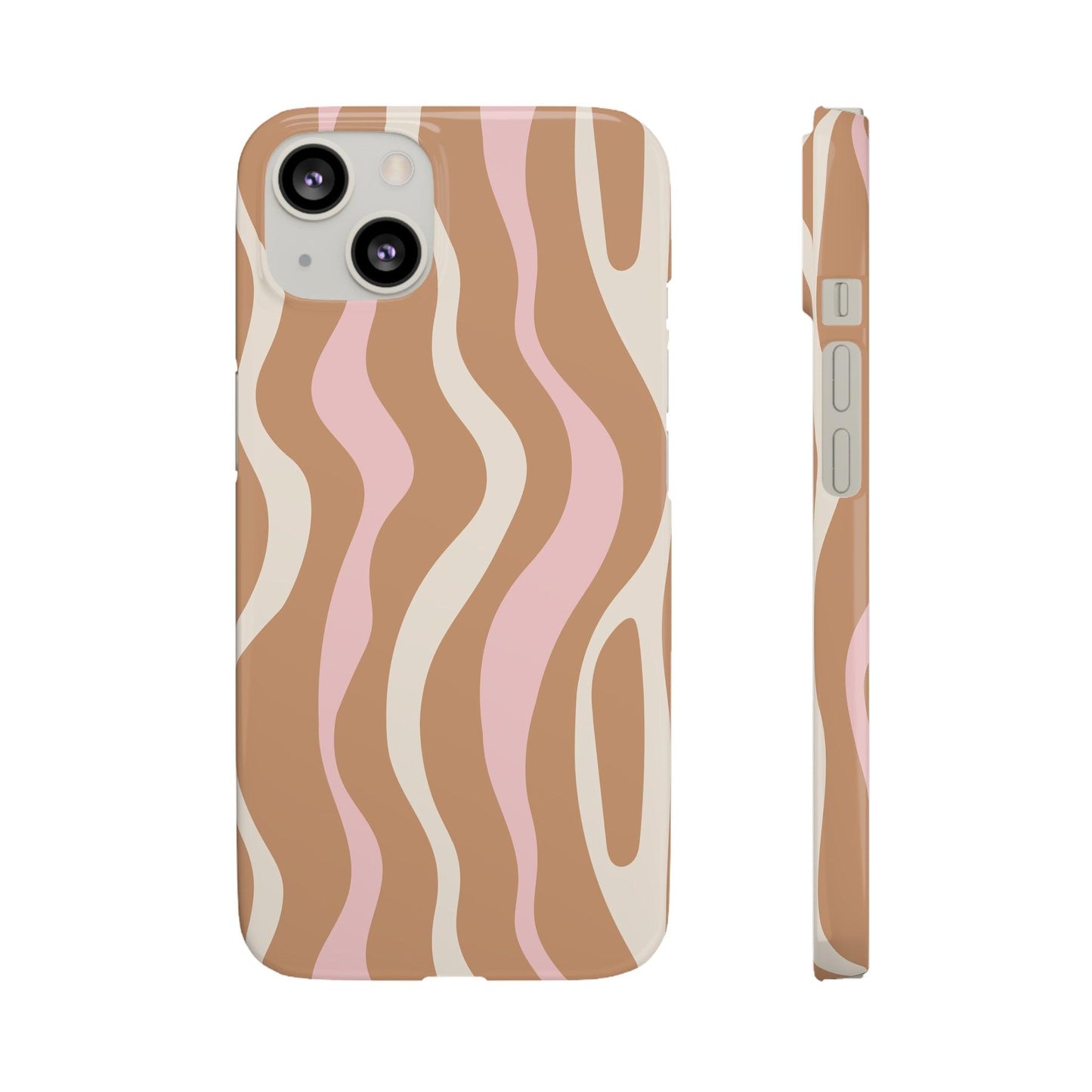 Wavy Latte | Snap Case