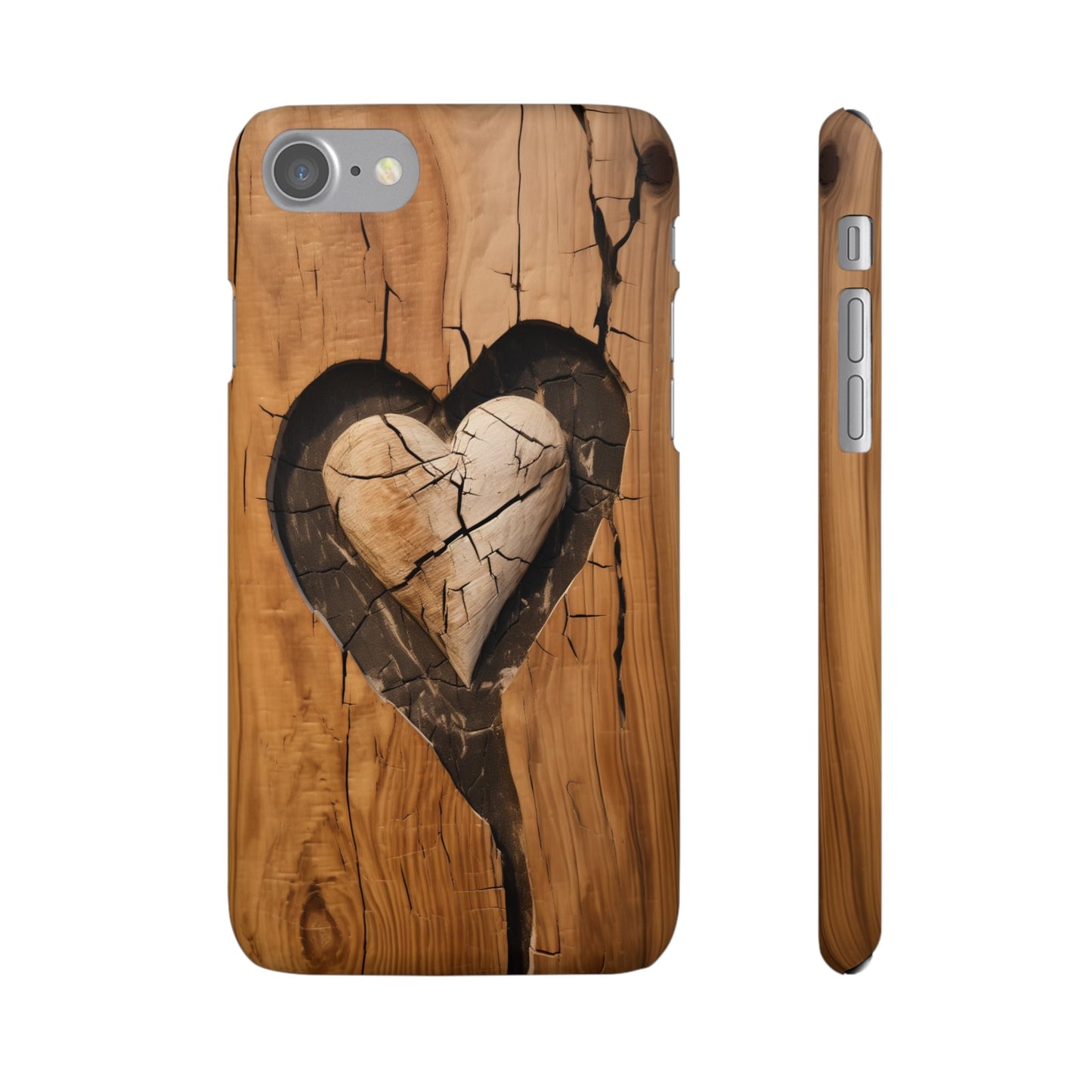 Wooden Heart | Snap Case