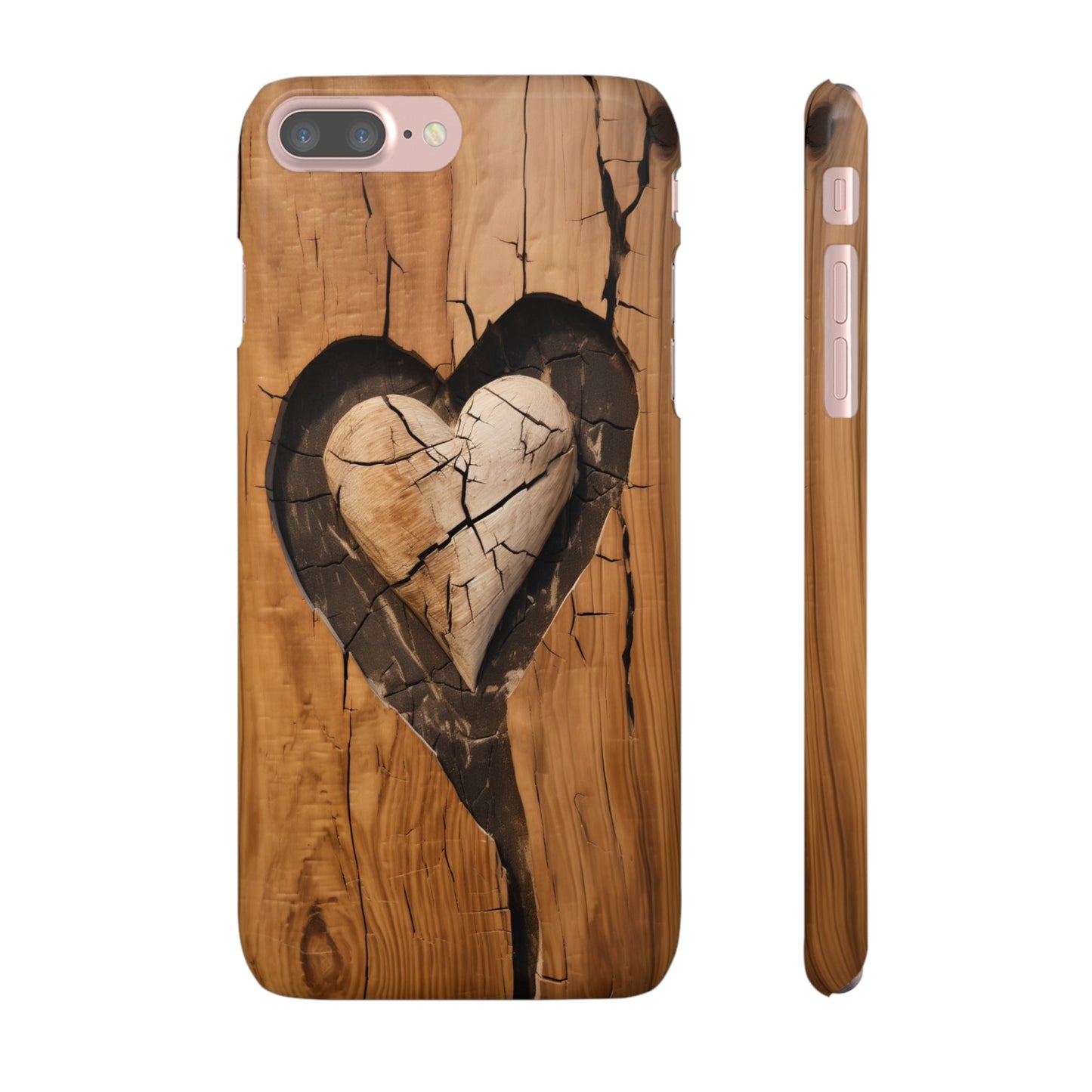 Wooden Heart | Snap Case