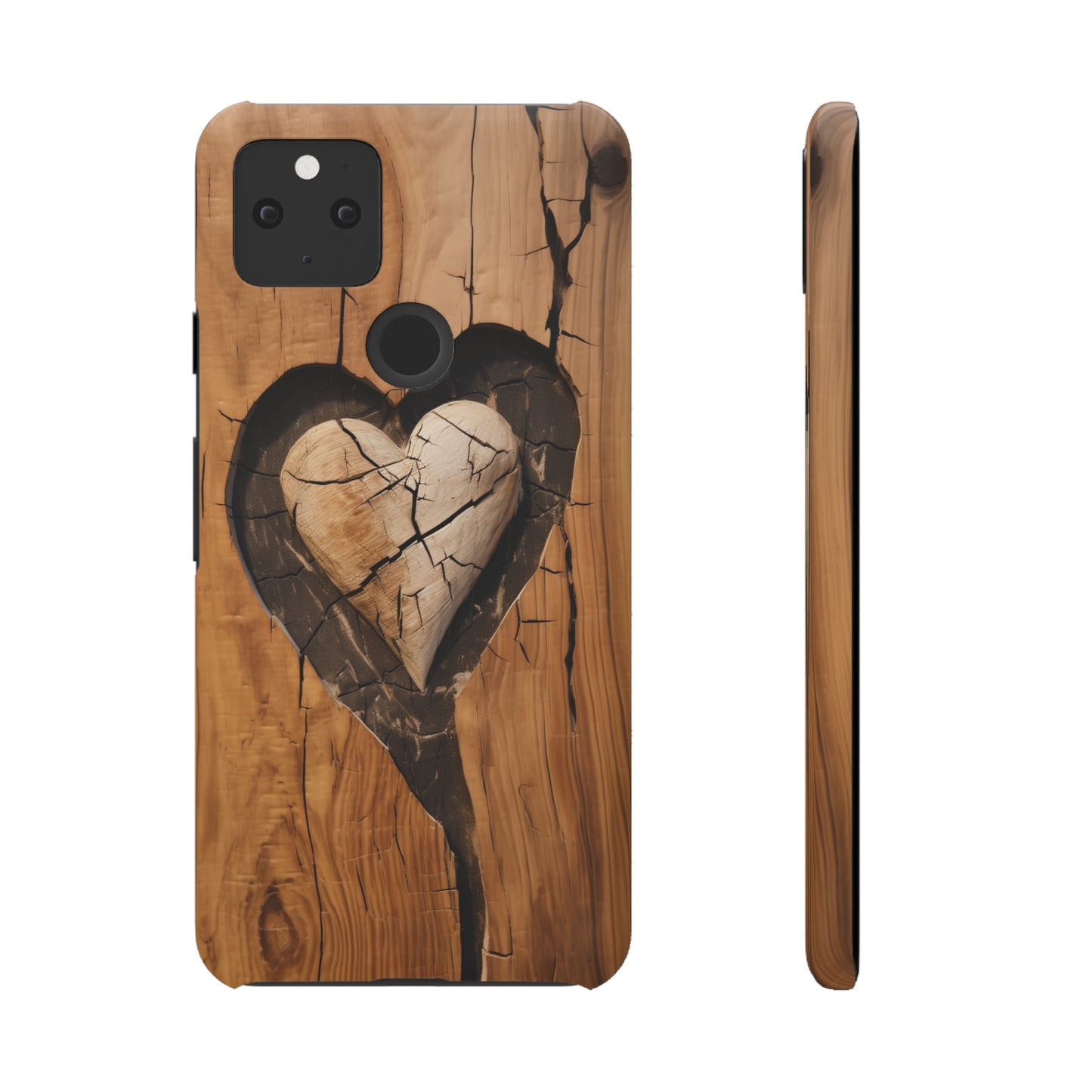 Wooden Heart | Snap Case