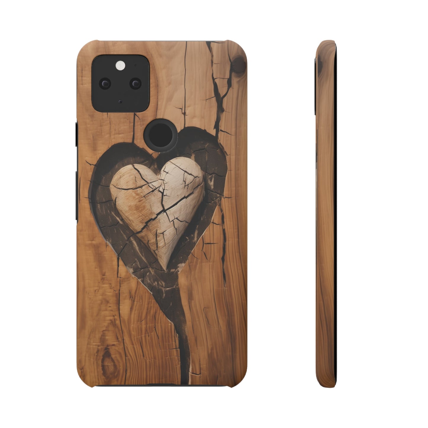 Wooden Heart | Snap Case