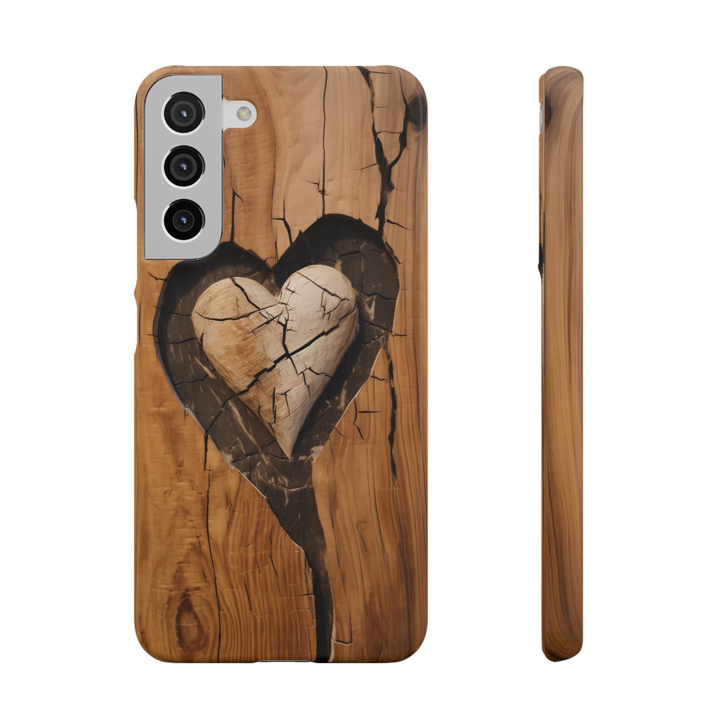 Wooden Heart | Snap Case