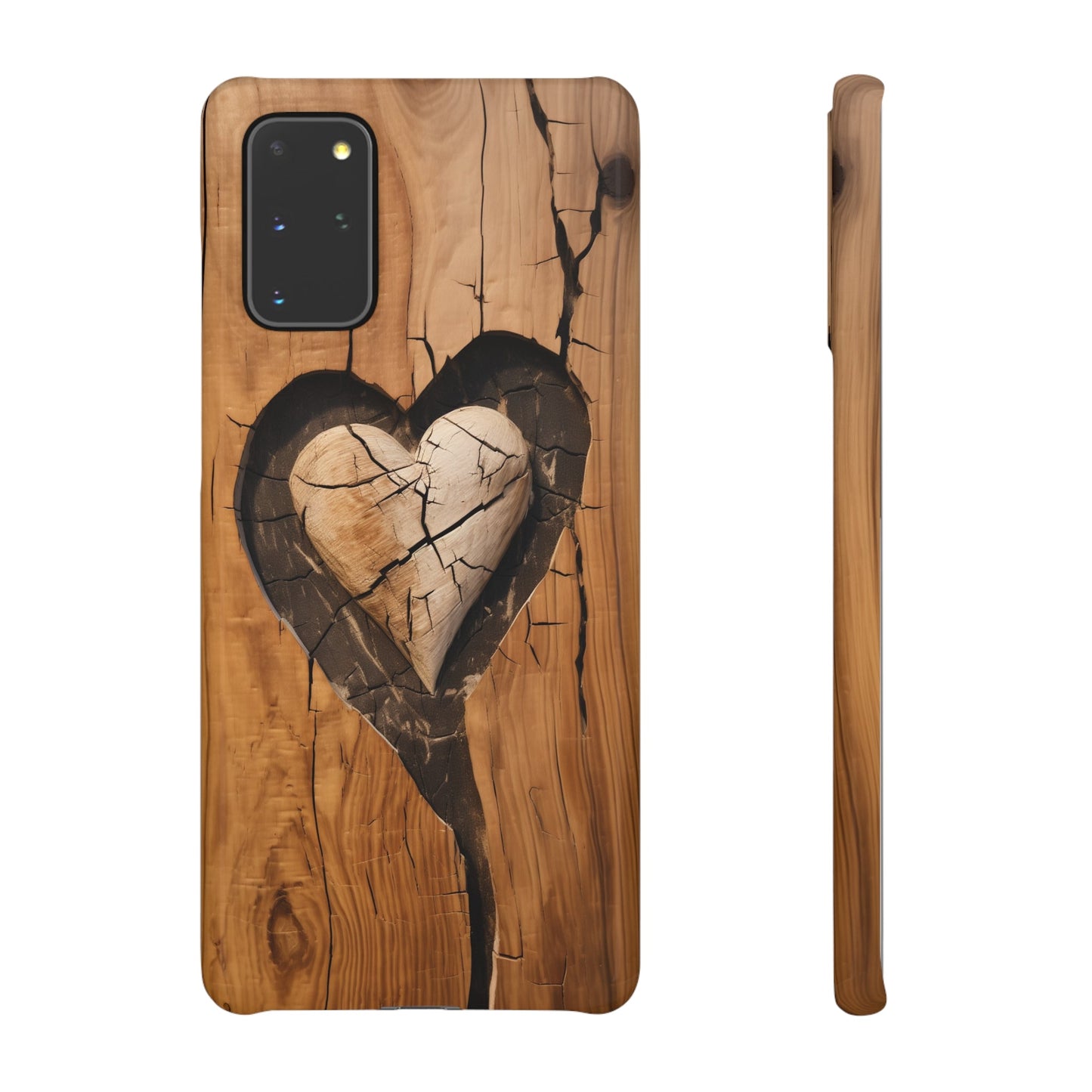 Wooden Heart | Snap Case