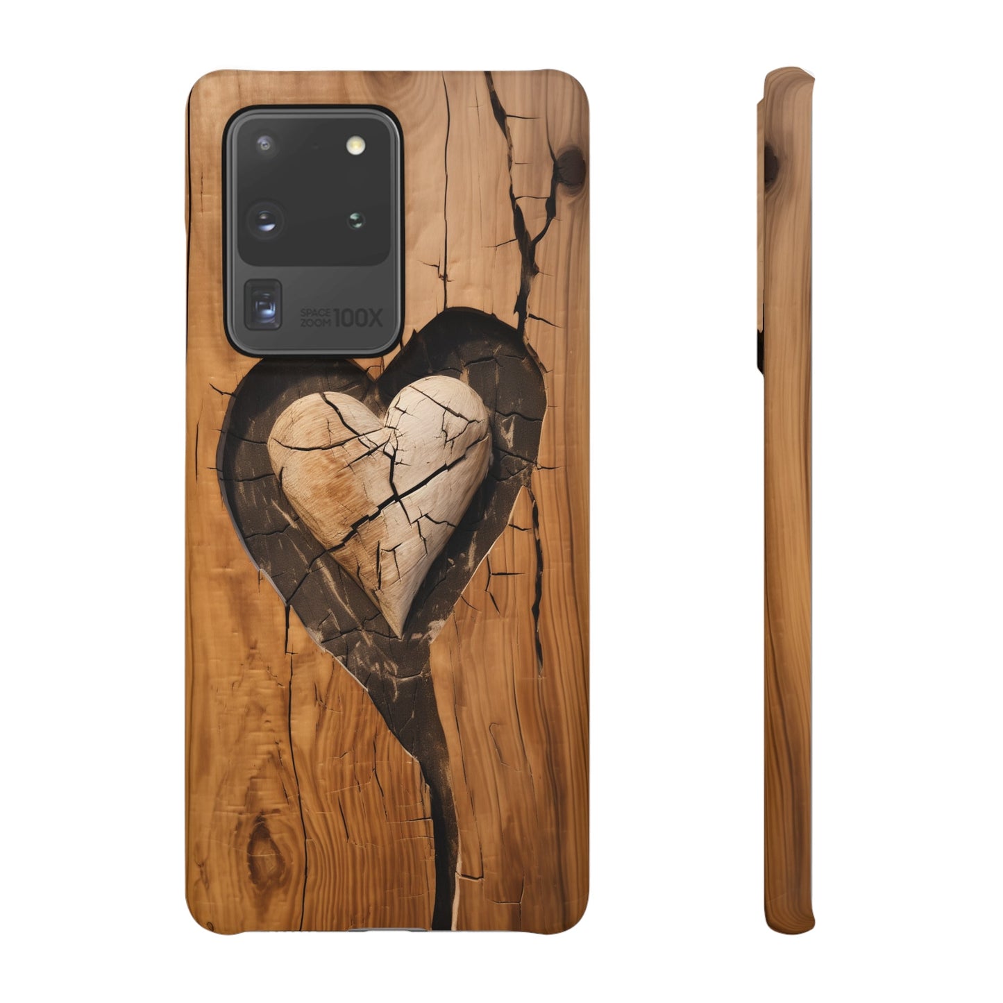 Wooden Heart | Snap Case