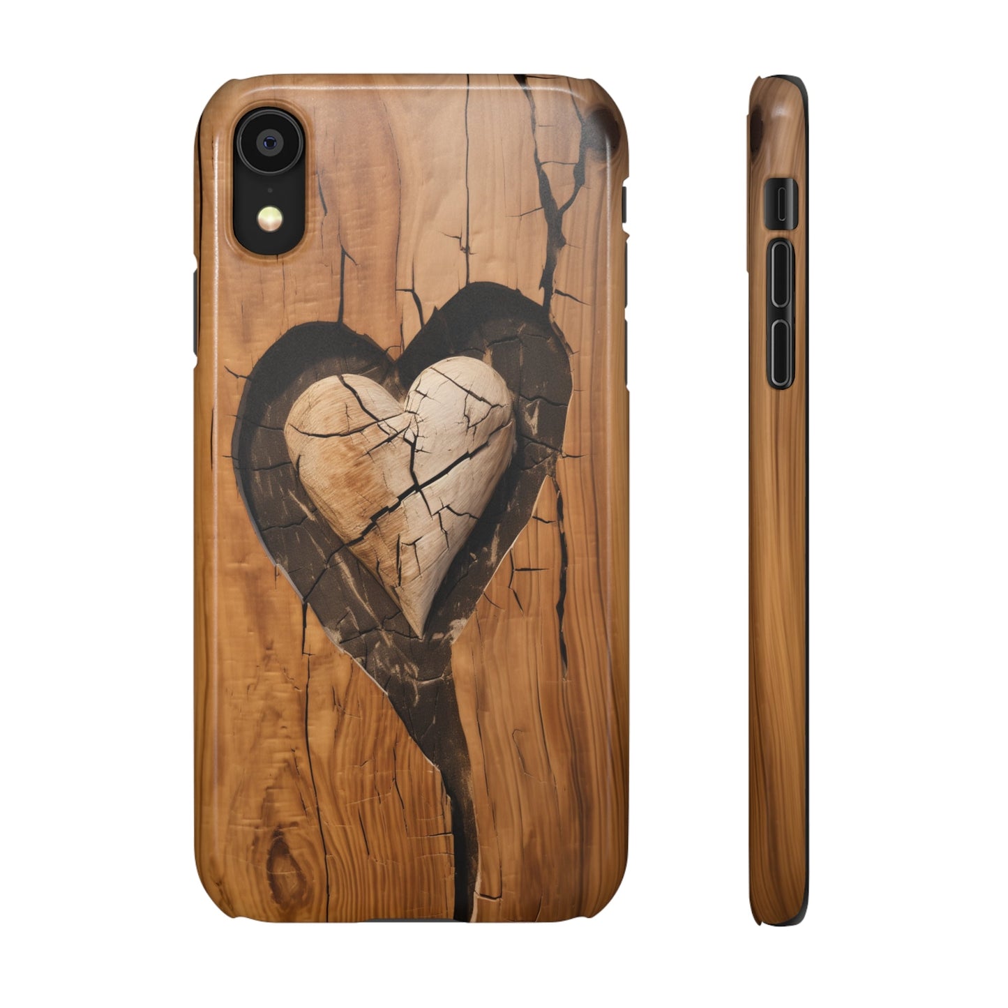 Wooden Heart | Snap Case