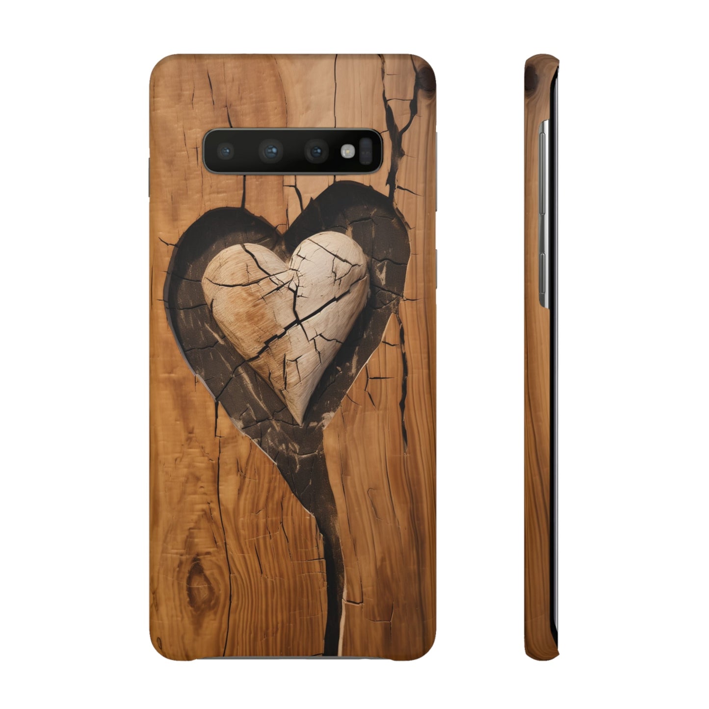 Wooden Heart | Snap Case