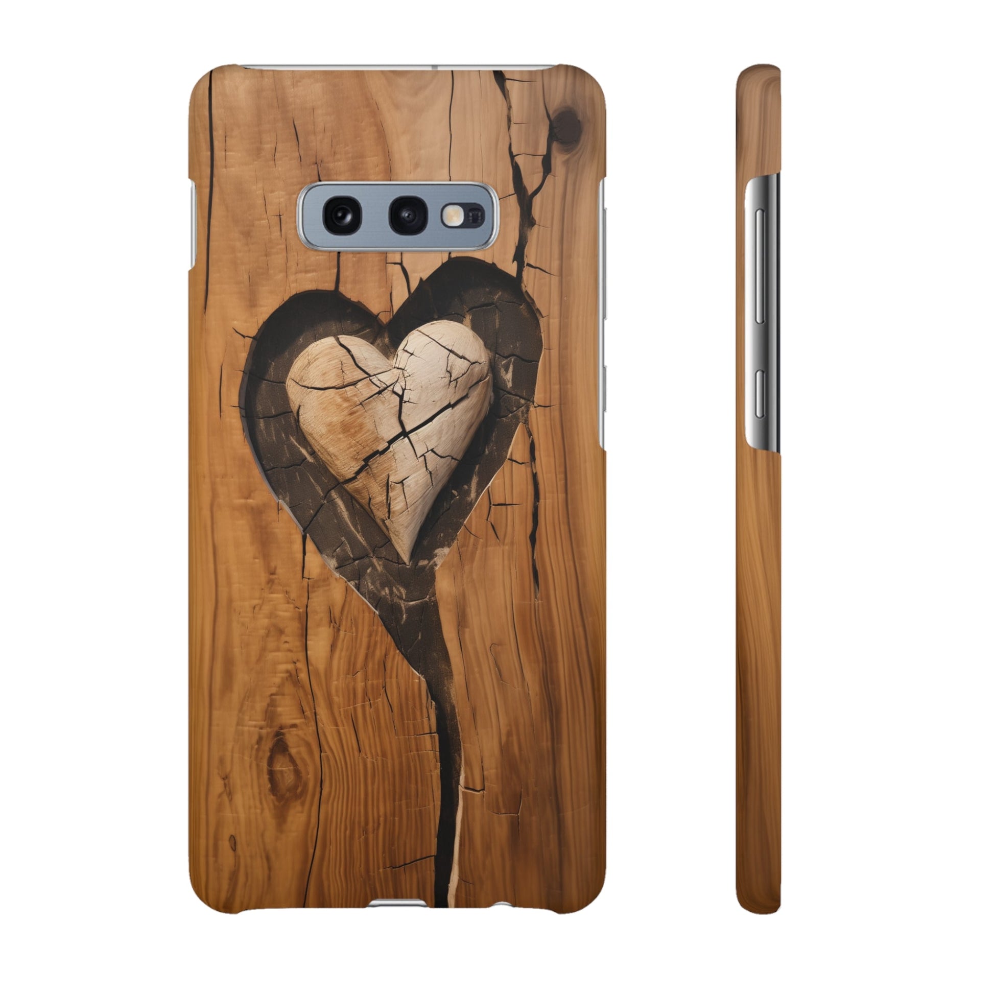 Wooden Heart | Snap Case