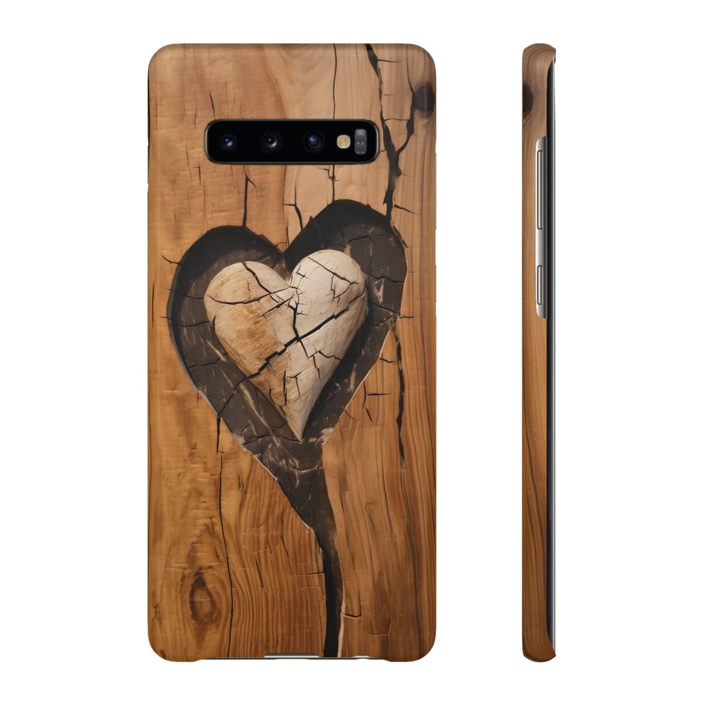 Wooden Heart | Snap Case